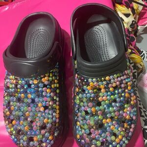 Blinged out Clogs